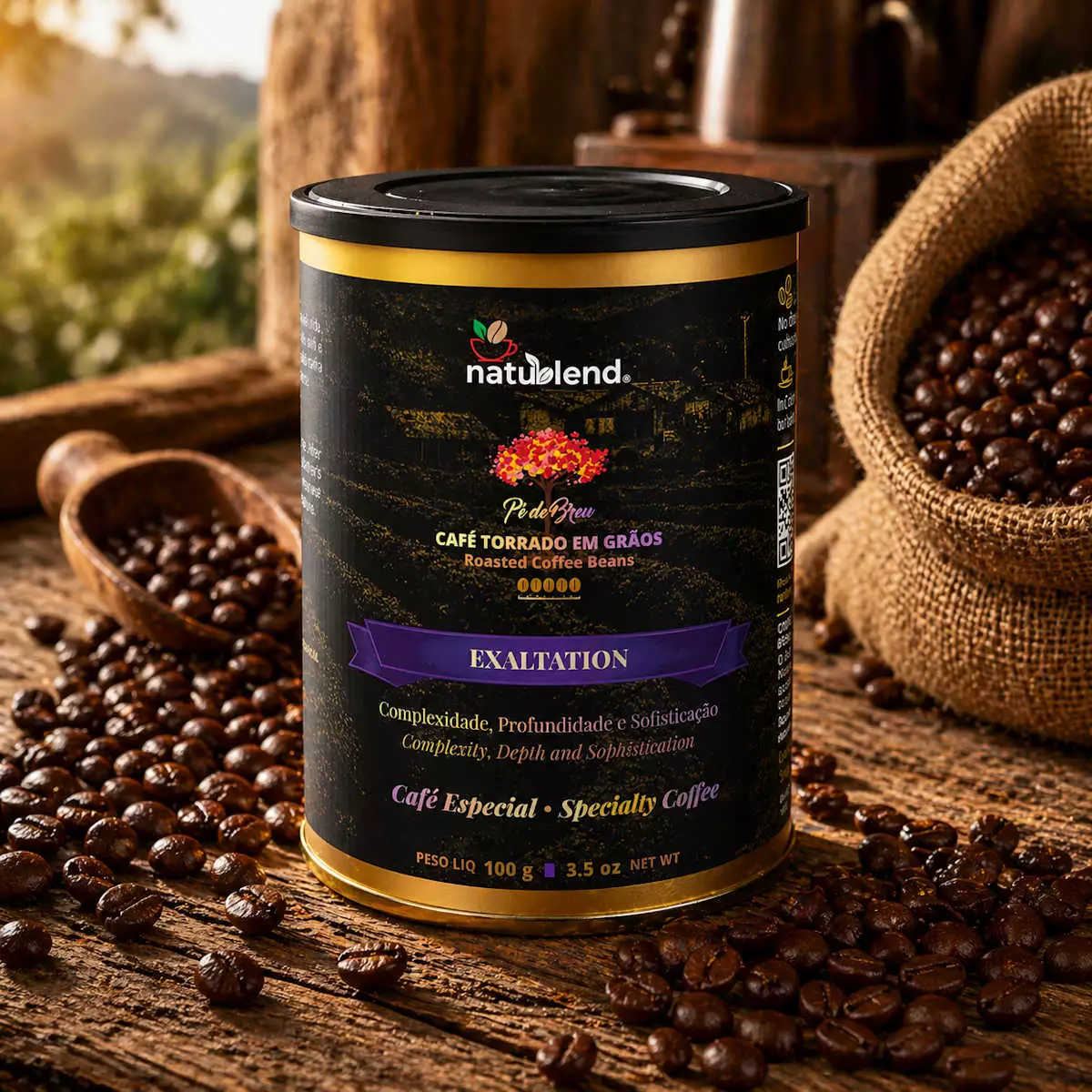 Natublend Exaltation 精品咖啡 100 克罐装